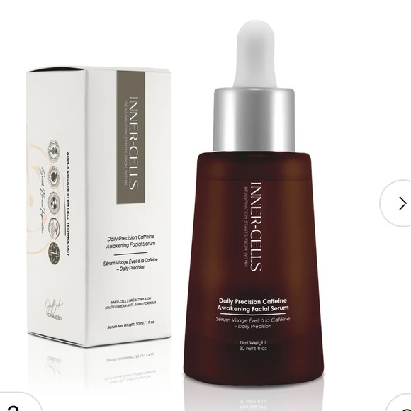 Daily Precision Caffeine Awakening Facial Serum - Brown